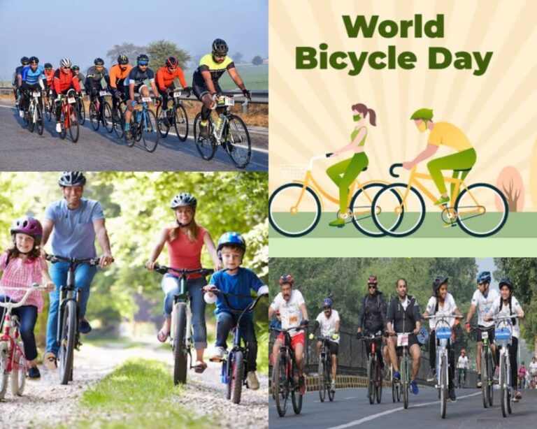विश्व साइकिल दिवस (world cycle day) : तंदुरुस्त जीवन और अच्छे पर्यावरण के लिए आओ शान की सवारी से शुरू करें सफर
