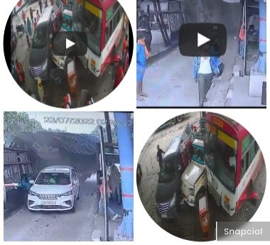 अजब-गजब Virul video : …इतनी भी क्या जल्दी, देखें बस व ट्रक ने अन्य वाहनों को कैसे रौंदा!!