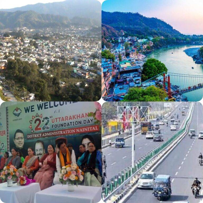 Uttarakhand foundation day special : 22 साल के सफर में विकास की रफ्तार में तेजी के साथ दौड़ रहा राज्य को अभी भी कई सपने करने होंगे पूरे