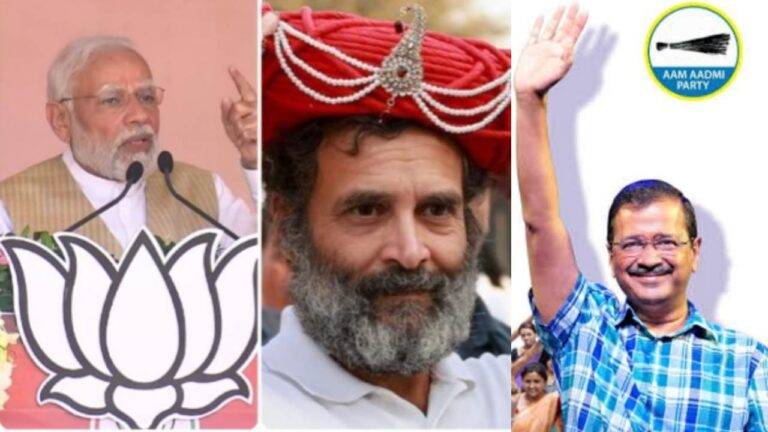 Gujarat Elections : 27 साल सत्ता बचाने की पीएम मोदी की बड़ी चुनौती, राज्य से भाजपा को हटाने के लिए कांग्रेस-आप ने भी झोंकी ताकत