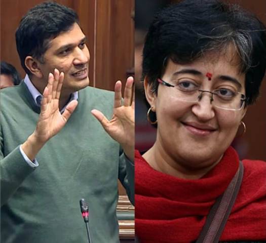 दिल्ली सरकार में 2 नए चेहरे : आतिशी और सौरभ भारद्वाज बनेंगे मंत्री, CM Kejriwal ने दोनों के नाम एलजी के पास मंजूरी के लिए भेजे