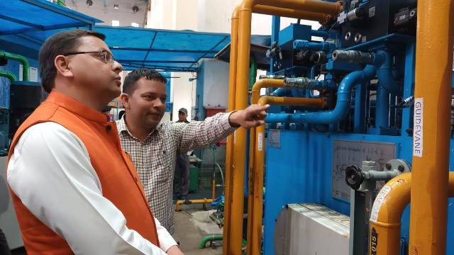 मुख्यमंत्री धामी ने Lohia Head Power House का निरीक्षण कर पूरी क्षमता के साथ संचालित करने के दिए निर्देश