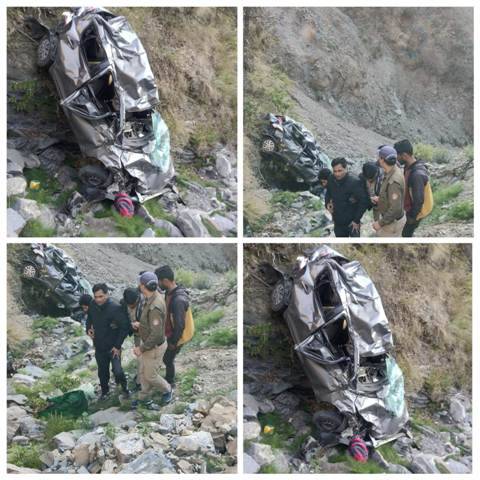 दर्दनाक हादसा: कालसी (kalsi) क्षेत्र में गहरी खाई में गिरी कार, 3 लोगों की मौत, एक जख्मी