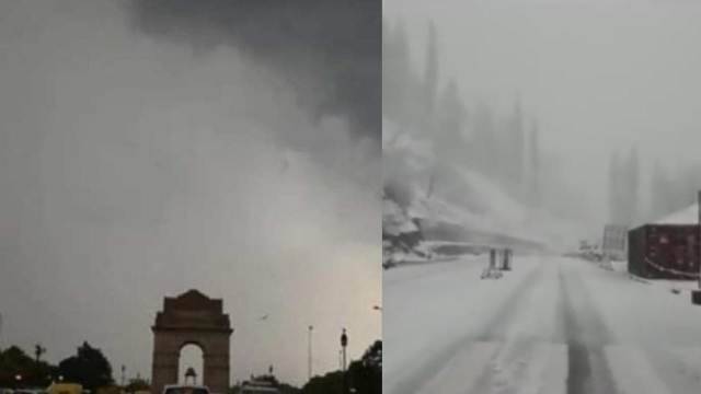 बदला मौसम(Weather): दिल्ली-एनसीआर, उत्तराखंड-हिमाचल में ठंडी हवाओं और बारिश ने दी राहत तो कई राज्य हीट वेव की चपेट में