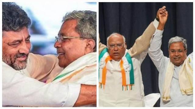 ब्रेकिंग: कांग्रेस हाईकमान ने सिद्धारमैया (Siddaramaiah) को दी कर्नाटक की कमान, कल मुख्यमंत्री पद की ले सकते हैं शपथ, डीके शिवकुमार का खेमा मायूस