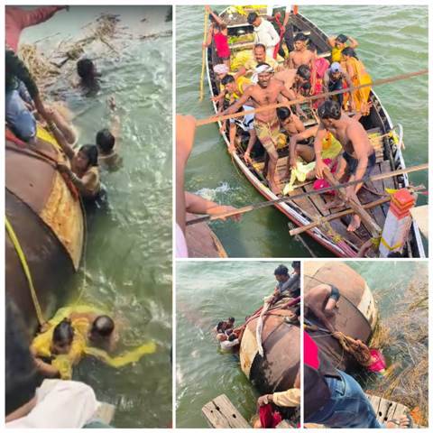 दुखद हादसा: यूपी के बलिया (Baliya) में नाव पलटने से 5 लोगों की मौत, कई लापता