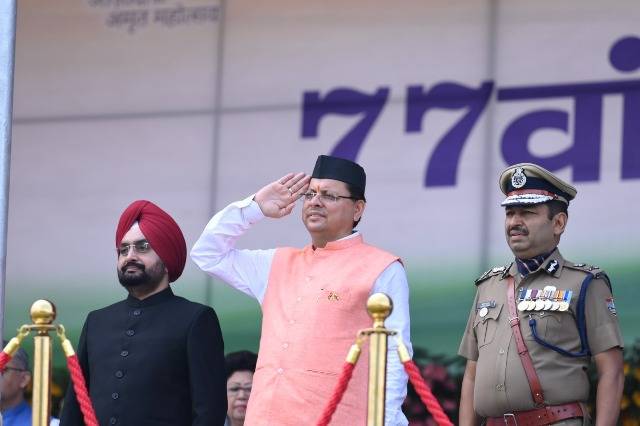 उत्तराखंड: स्वतंत्रता दिवस (Independence Day) के अवसर पर मुख्यमंत्री धामी ने राज्यहित में की ये 13 घोषणाएं