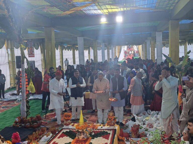 Bhagavat Katha : विकासखण्ड कल्जीखाल के ग्राम चोपड़ा में भागवत कथा के दूसरे दिन उमड़ी श्रद्धालुओं की भीड़