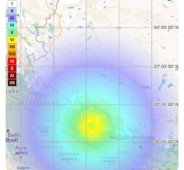 Earthquake : दिल्ली-एनसीआर में फिर महसूस किए गए भूकंप के झटके, तीव्रता 5.6 आंकी गई, यूपी-उत्तराखंड में भी हिली धरती