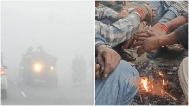 खराब मौसम : शीतलहर और कोहरे की चपेट में उत्तर भारत(North India), दिल्ली-एनसीआर यूपी, उत्तराखंड में ठिठुरन से रुकी जिंदगी
