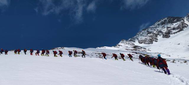 डीडीआरएफ दल (DDRF Team) ने पूरा किया पर्वतारोहण का विशेष प्रशिक्षण