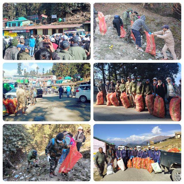 केदारनाथ वन प्रभाग : वन कर्मियों ने किया तीन गाड़ियां भरकर कचरा एकत्र, प्लास्टिक बोतल बिना क्यू आर कोड के न बेचने के सख्त निर्देश