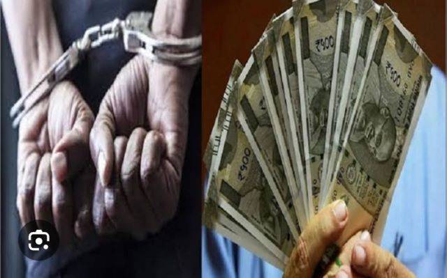 एक लाख की रिश्वत के साथ आईएसबीटी चौकी प्रभारी गिरफ्तार