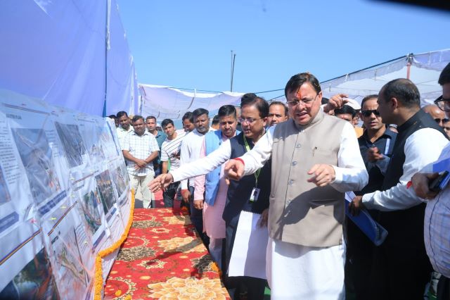 मुख्यमंत्री ने किया ₹185.20 करोड़ से बनने वाले शारदा कॉरिडोर परियोजना के प्रथम चरण का शुभारंभ