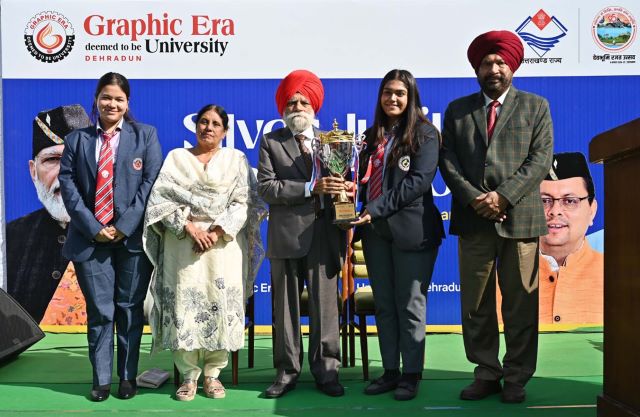 रजत जयंती पर विश्विद्यालयों के रोचक मुकाबले, ग्राफिक एरा का परचम लहराया