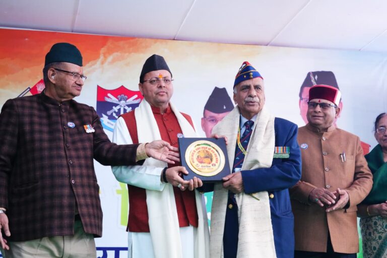 भारतीय सेना के शौर्य, त्याग और अटूट राष्ट्रनिष्ठा की गौरवगाथा का दिन है विजय दिवस : धामी