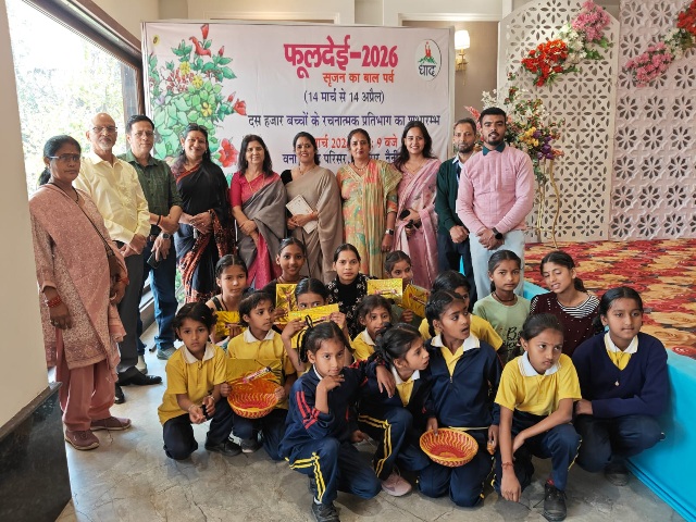 फूलदेई बनेगा बच्चों की रचनात्मकता का मंच : कोना कक्षा का धाद ने की पहल