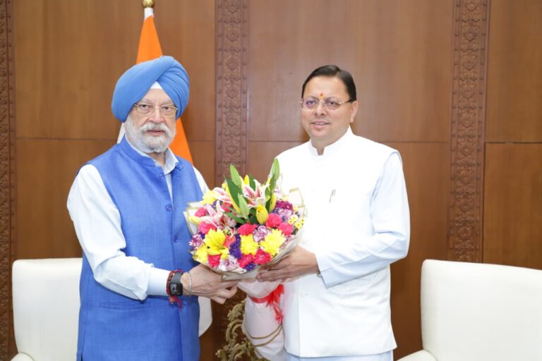 चारधाम यात्रा हेतु एलपीजी आपूर्ति 100 प्रतिशत बनाए रखने का मुख्यमंत्री धामी ने किया अनुरोध