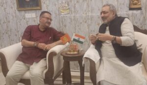 नई दिल्ली में केंद्रीय मंत्री शिवराज सिंह चौहान व गिरिराज सिंह से कृषि मंत्री गणेश जोशी ने की भेंट 2 IMG 20260527 WA0013