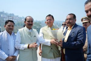 मुख्यमंत्री पुष्कर सिंह धामी पहुंचे अल्मोड़ा, अल्मोड़ा को दी 138 करोड़ की सौगात 2 almr 2
