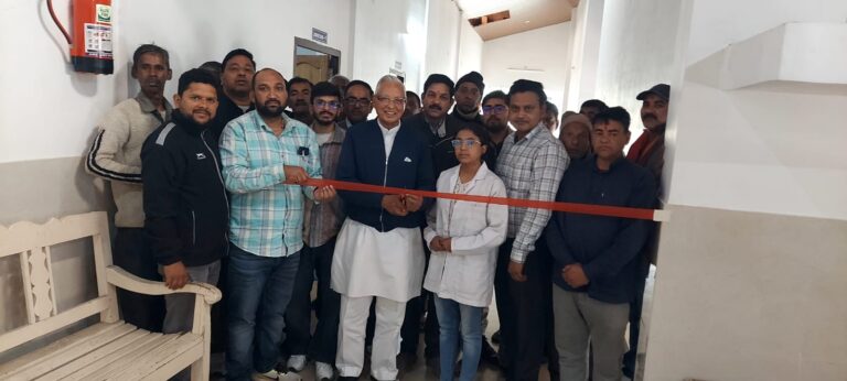 पूर्व विधानसभा अध्यक्ष गोविंद सिंह कुंजवाल ने किया ‘डोल’ में नि:शुल्क चिकित्सा चिकित्सालय का शुभारंभ