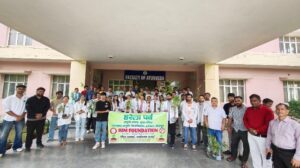 हरेला पर्व पर उत्तराखण्ड आयुर्वेद विश्वविद्यालय हर्रावाला देहरादून में पौधारोपण कार्यक्रम आयोजित 2 IMG 20260716 WA0042