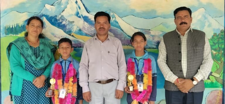 चंदेली विद्यालय के तीन छात्र-छात्राओं का मुख्यमंत्री छात्रवृत्ति परीक्षाओं में चयन