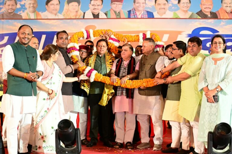 युवा शक्ति विकसित और आत्मनिर्भर उत्तराखण्ड के निर्माण की प्रमुख आधारशिला : धामी