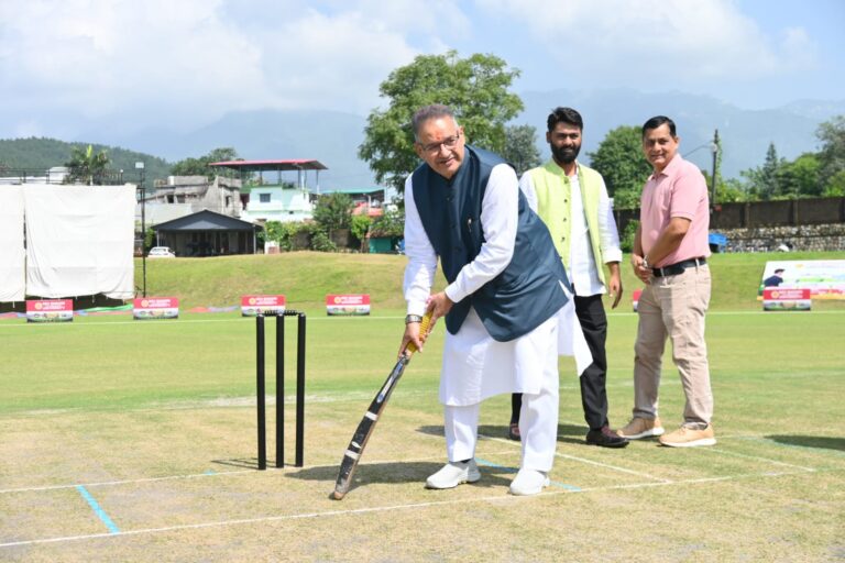 देहरादून में नमो क्रिकेट लीग–2026 का कैबिनेट मंत्री गणेश जोशी ने किया शुभारंभ